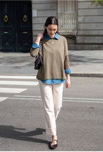 Load image into Gallery viewer, MerSea Catalina Cotton Crewneck Sweater, Jungle Stripe