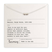 Load image into Gallery viewer, My Wish For You Necklace (Gold, Sterling Silver)