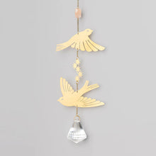Load image into Gallery viewer, Brass & Crystal Suncatchers (5 Styles)
