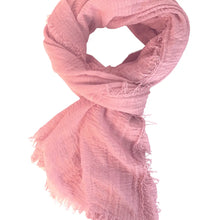 Load image into Gallery viewer, Boho Organic Cotton Scarf (12 Colors)