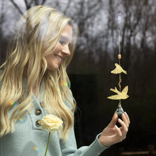 Load image into Gallery viewer, Brass & Crystal Suncatchers (5 Styles)