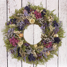 Load image into Gallery viewer, San Anselmo Dried Floral Herbal Wreath