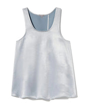 Load image into Gallery viewer, PJ Harlow Cece Satin Cami (Pearl, Morning Blue)