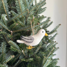 Load image into Gallery viewer, Seagull Felt Ornament