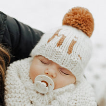 Load image into Gallery viewer, Hi Hand Knit Beanie Hat