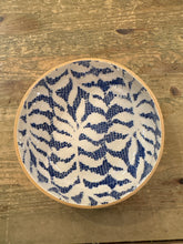Load image into Gallery viewer, Terrafirma Ceramic Cobalt Dessert Bowl, 6" (3 Patterns)