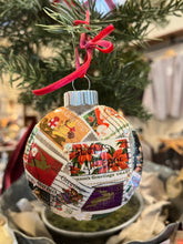 Load image into Gallery viewer, Handmade Holiday Stamp Ornaments