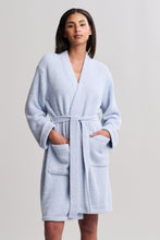 Load image into Gallery viewer, Barefoot Dreams CozyChic Solid Robe, Snow Drop