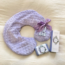 Load image into Gallery viewer, Lavender Dot Aromatherapy Neck Pillow