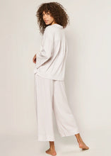 Load image into Gallery viewer, Pima Olivia Pajama Set, Camel Stripe