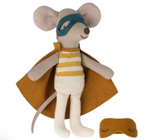 Load image into Gallery viewer, Maileg Super Hero Mouse, Little Brother In Matchbox