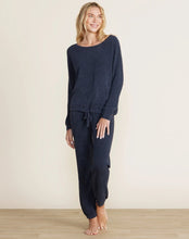 Load image into Gallery viewer, Barefoot Dreams CozyChic Ultra Lite Slouchy Pullover, Indigo