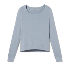 Load image into Gallery viewer, PJ Harlow Rosie Long Sleeve Scoop Neck Tee (Pearl, Blush, Morning Blue)