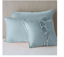 Load image into Gallery viewer, IN STOCK Bella Notte Linens Carmen Euro Sham (Cloud)