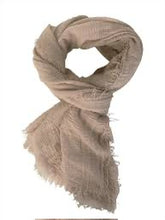 Load image into Gallery viewer, Boho Organic Cotton Scarf (12 Colors)