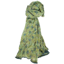 Load image into Gallery viewer, Cotton Floral Scarf (4 Styles)
