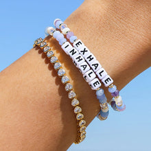 Load image into Gallery viewer, Little Words Project Inhale/Exhale Bracelet Set
