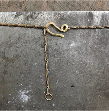 Load image into Gallery viewer, Emilie Shapiro Crescent Gemstone Pendant