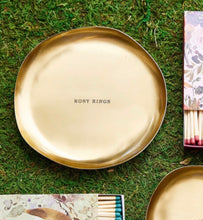 Load image into Gallery viewer, Gold Candle Plate (3 Sizes)