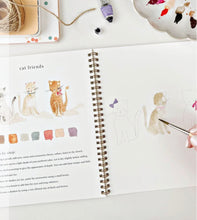 Load image into Gallery viewer, Animals Watercolor Workbook