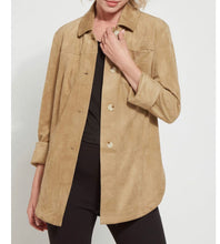 Load image into Gallery viewer, Lysse Lori Faux Suede Overshirt (Size S, L)