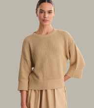 Load image into Gallery viewer, Pointelle Cotton Sweater