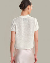 Load image into Gallery viewer, Rolled Edge Sweater Tee