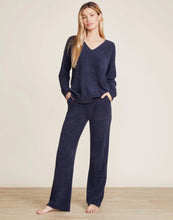 Load image into Gallery viewer, Barefoot Dreams CozyChic Ultra Lite V-Neck Hi Low Pullover, Tidewater