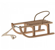 Load image into Gallery viewer, Maileg Wooden Sled