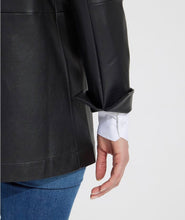 Load image into Gallery viewer, Lysse Eira Vegan Leather Blazer (L, XL)
