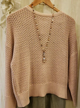 Load image into Gallery viewer, Pointelle Cotton Sweater