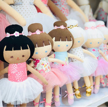 Load image into Gallery viewer, Alimrose Baby Ballerina Doll, Gold Dot