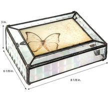Load image into Gallery viewer, Vintage Glass 4x6 Photo Box
