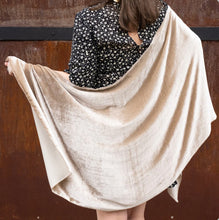 Load image into Gallery viewer, Silk Velvet Shawl (4 Colors)