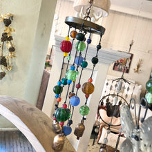Load image into Gallery viewer, Galaxy Colored Glass Wind Chime