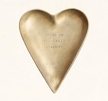 Load image into Gallery viewer, Brass Heart Trinket Trays, 6 Styles