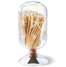 Load image into Gallery viewer, Seashells Hand Blown Glass Match Cloche