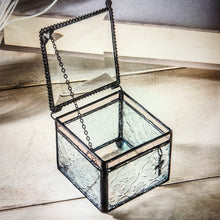 Load image into Gallery viewer, Keepsake Cross Glass Jewelry Box