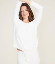 Load image into Gallery viewer, Barefoot Dreams CozyChic Ultra Lite Slouchy Pullover, Pearl