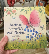 Load image into Gallery viewer, Jellycat Beatrice Butterfly&#39;s In The Wild Garden Book
