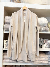 Load image into Gallery viewer, Barefoot Dreams CozyChic Lite Circle Cardi, Stone
