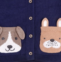 Load image into Gallery viewer, Organic Cotton Puppy Sweater + Pants Set