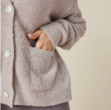 Load image into Gallery viewer, Solid Marshmallow Crop Cardigan