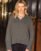 Load image into Gallery viewer, Simone Oversized Polo Pullover