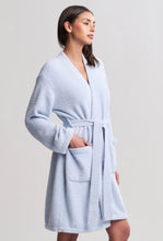 Load image into Gallery viewer, Barefoot Dreams CozyChic Solid Robe, Snow Drop