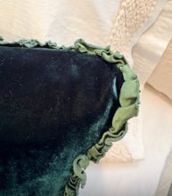 Load image into Gallery viewer, IN STOCK Bella Notte Linens Carmen Throw Pillow, 12x24 (Sterling, Jade)