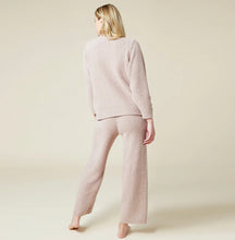 Load image into Gallery viewer, Solid Marshmallow Crew Reverse Seam Lounge Set (Coco, Almond)