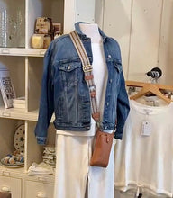 Load image into Gallery viewer, Bayeas Oversized Drop Shoulder Denim Jacket, Indigo