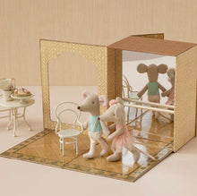 Load image into Gallery viewer, Maileg Ballet Mice Dance Studio, Little Sister & Brother