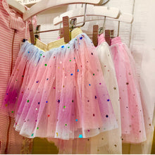 Load image into Gallery viewer, Cotton Candy Moon & Stars Tutu